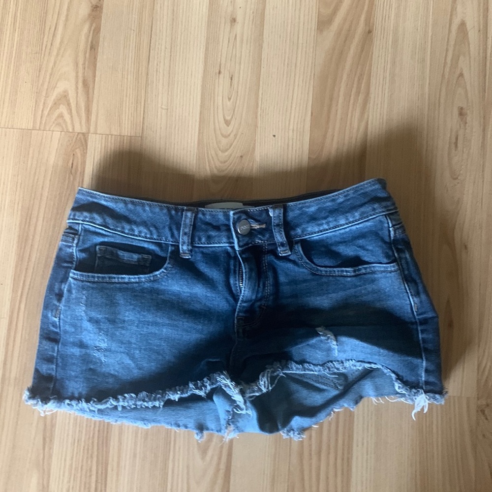 PINK jean shorts